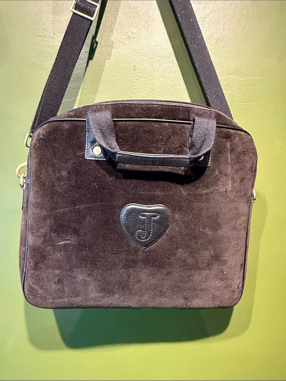 Juicy Couture black suede
